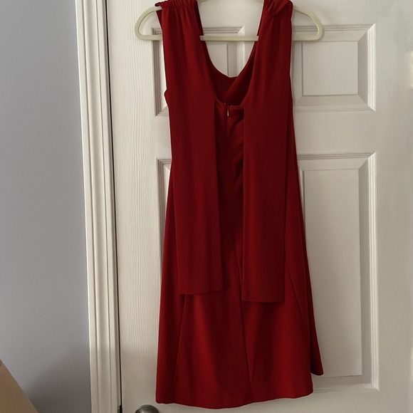 Red Calvin Klein Cocktail Dress 💃 - Picture 2 of 3